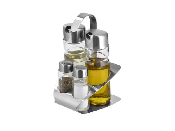 Vinegar & Oil Sprayer Set or Condiment Set