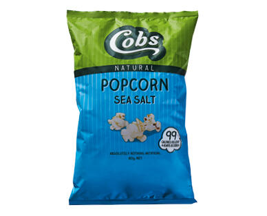 Cobs Sea Salt Popcorn 80g