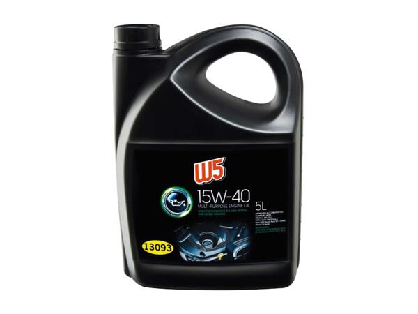 W5 Motor Oil