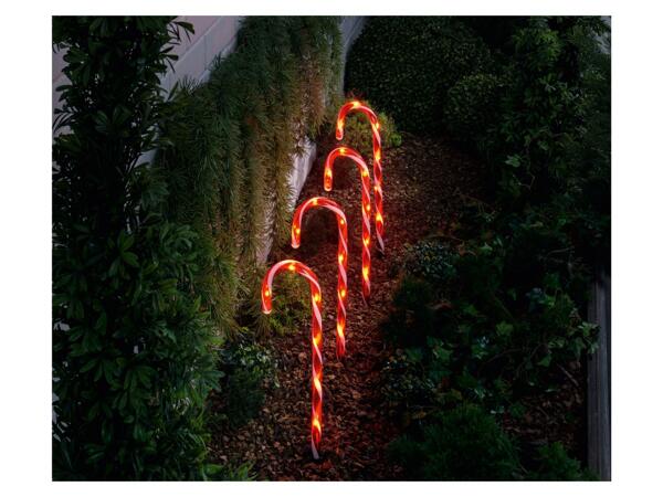 Christmas LED Stake Lights, 4 or 5 pieces