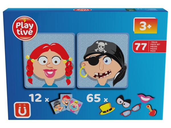 Magnetic play set