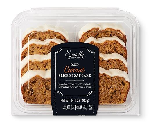 Specially Selected Iced Sliced Carrot Loaf Cake