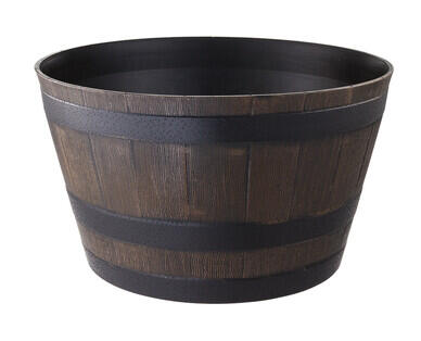 Whiskey Barrel Planter
