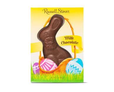 Russell Stover Milk Chocolate Solid Bunny