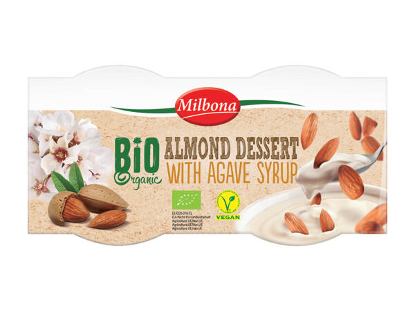 Dessert aux amandes bio