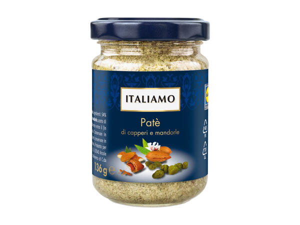 Patè of capers and almonds