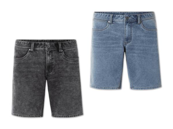 Herren Sweatdenim-Shorts