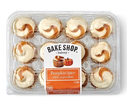 Bake Shop 
 Mini Pumpkin Spice Cupcakes