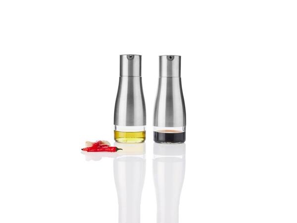 Salt & pepper mill set, vinegar & oil dispenser set or grater