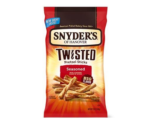 Snyder's of Hanover 
 Seasoned Twisted Pretzels