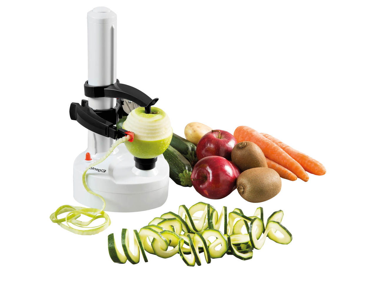 ELEGENTO 2-in-1 Electric Spiraliser & Peeler