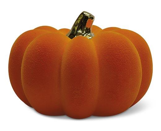 Huntington Home Flocked Pumpkin