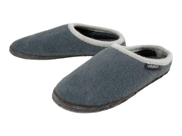 Livergy Men's Wool Slippers