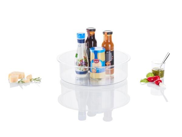 Rotating kitchen organizer set
