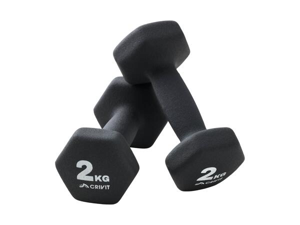 Dumbbell Set, Push-Up Board or Kettlebell