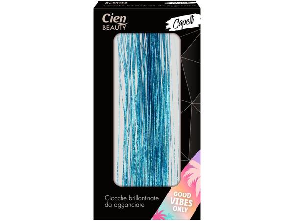 Clip-In Hair Tinsel, Self-Adhesive Nail Stickers or Self-Adhesive Face Jewels