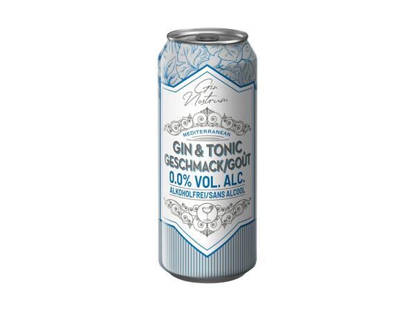 Gin & Tonic sans alcool
