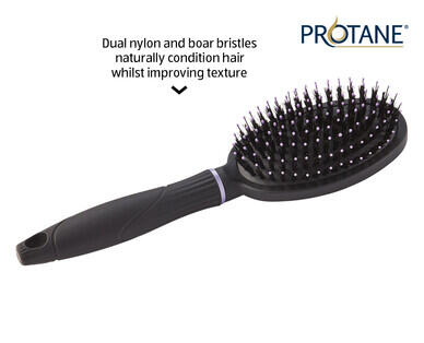 Hairbrush with Boar and Nylon Bristles