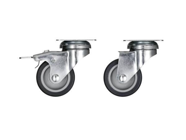 Castors set, 4 or 8 pieces