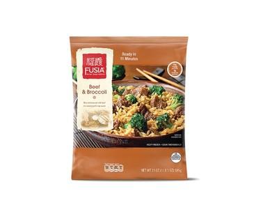 Fusia Asian Inspirations Beef and Broccoli or Beef Lo Mein