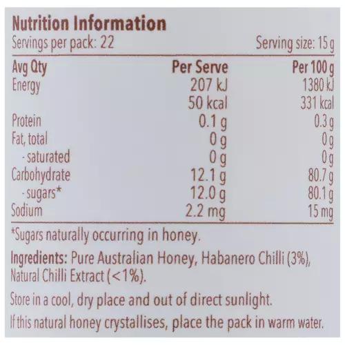 Hot Chilli Honey 340g