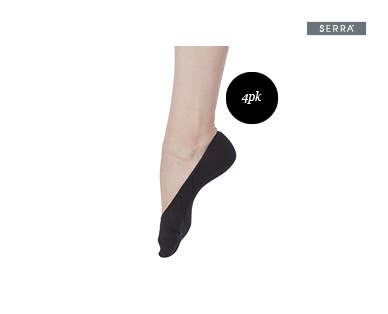 Ladies Footsies 4pk