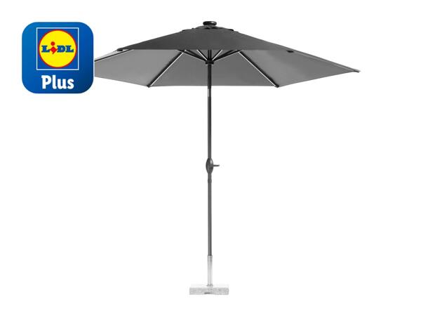 Livarno Home Parasol With Solar LED Lights