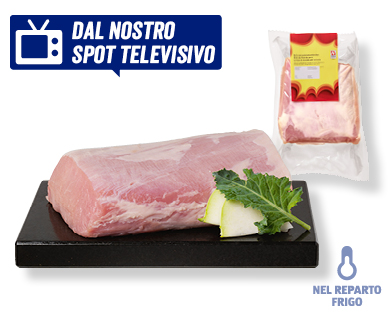 Lonza di maiale per arrosto