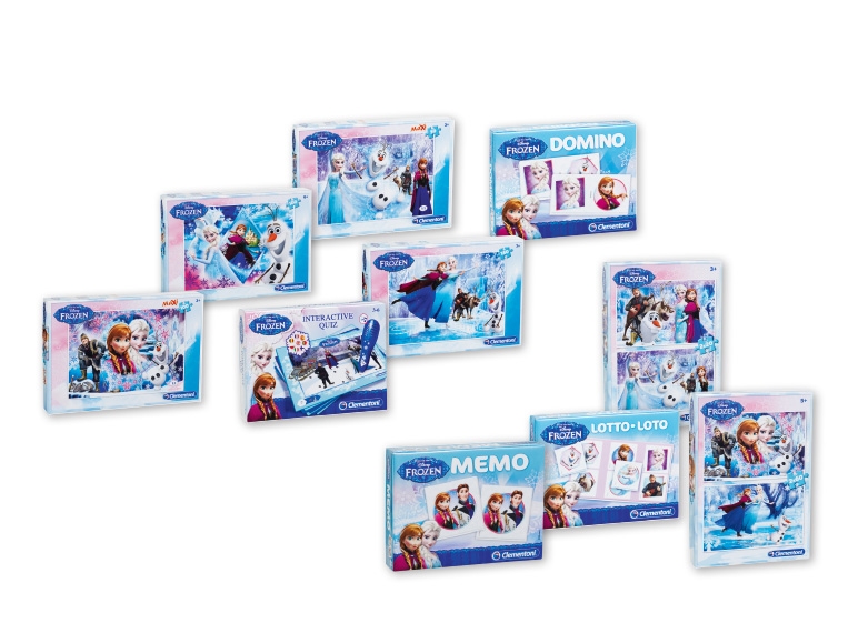 Clementoni(R) Assorted Character Games and Puzzles