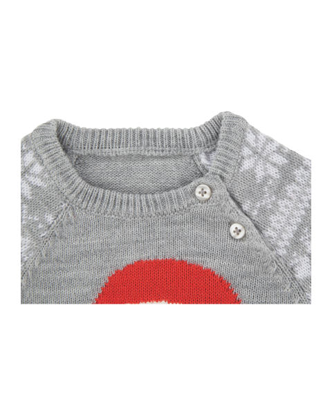 Baby Santa Christmas Jumper