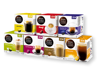 Capsules de café NESCAFÉ(R) DOLCE GUSTO(R)