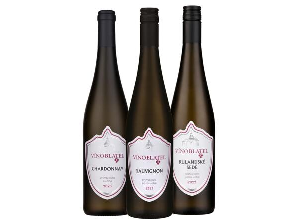 RULANDSKÉ ŠEDÉ/SAUVIGNON/ CHARDONNAY
