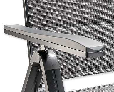 Table en verre en aluminium GARDENLINE(R)