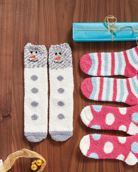 Avenue Ladies Popcorn Lounge Socks