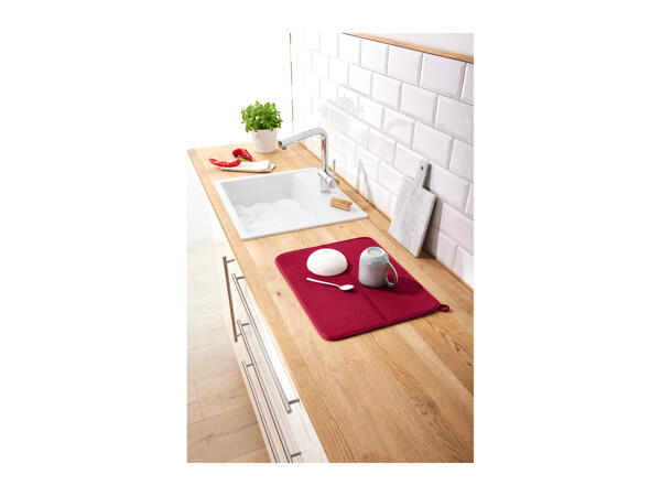 Livarno Home Dish Drying Mat - 2 pack
