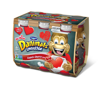 Dannon Danimals Be Mine Cherry Smoothies