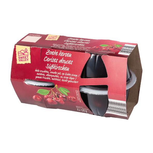 Morceaux de fruits, pack de 4