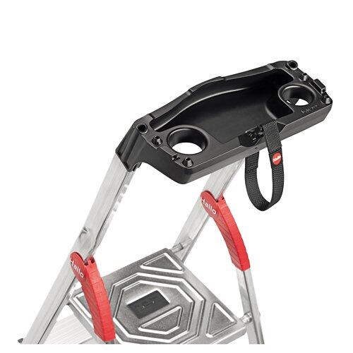 HAILO Sicherheits-Stehleiter L80 mit 5 Stufen