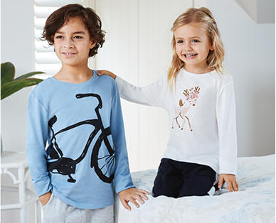 Children's Organic Long Sleeve Tee 2pk