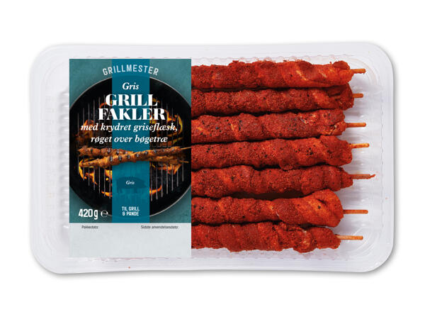 Krydrede grillfakler