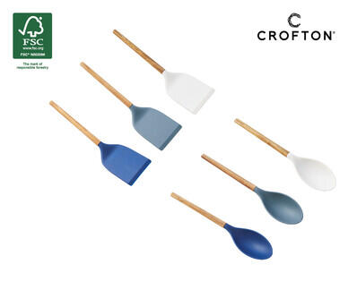 Silicone and Wood Utensils or Silicone Accessories