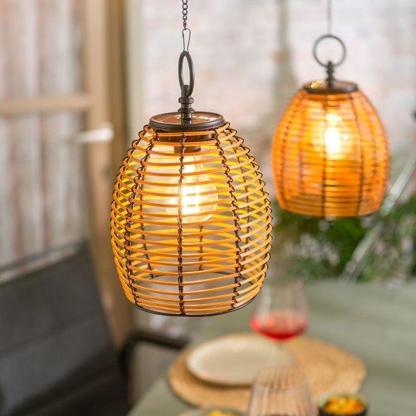 CASALUX(R) 				LED-Hängelampe mit Solarenergie