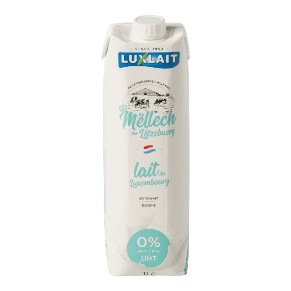 LUXLAIT(R) 				Lait UHT écrémé