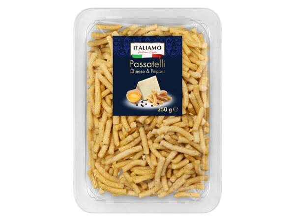 Passatelli with Cheese and Pepper