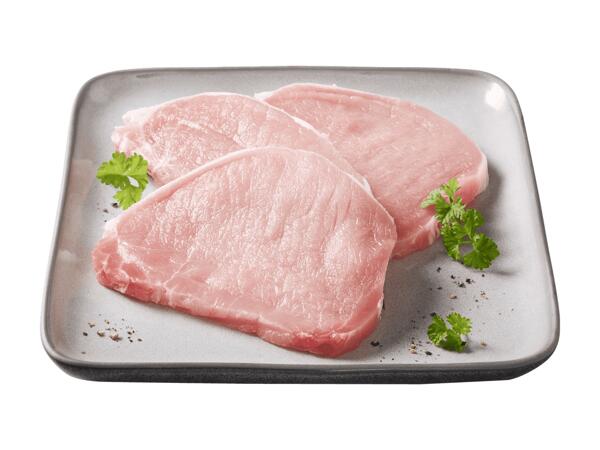 Escalopes de filet de porc ultra fines