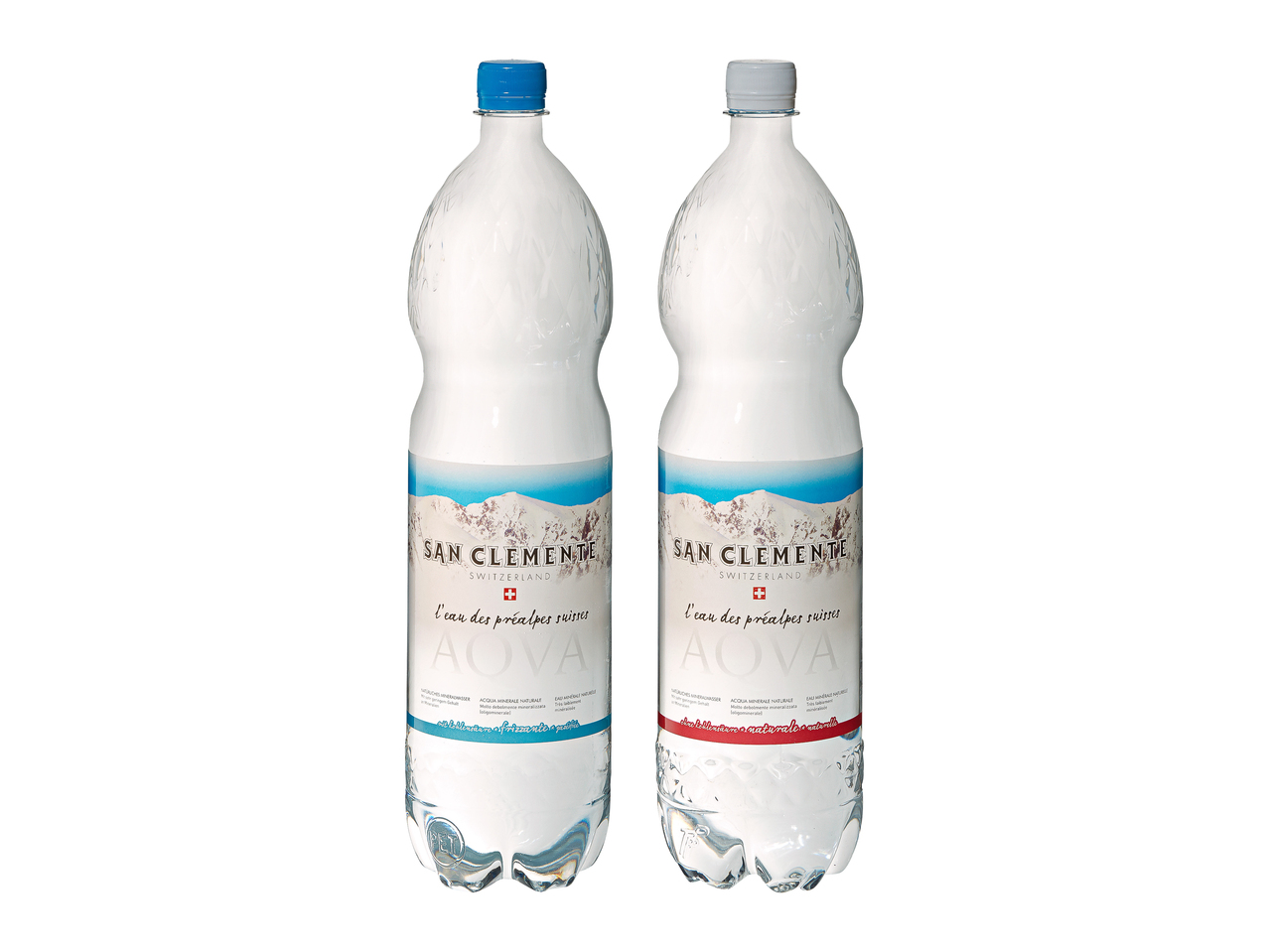 Eau minérale San Clemente (uniquement en Suisse romande et en Suisse alémanique)