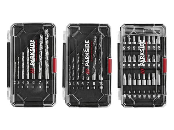 Cordless drill driver set