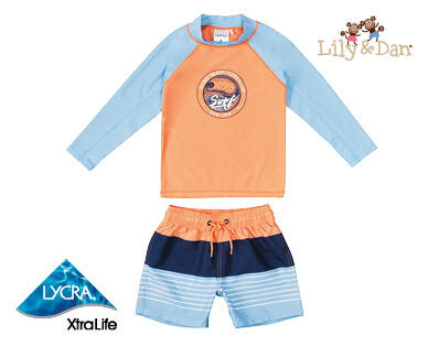 Children's Rashvest and Boardshort Set