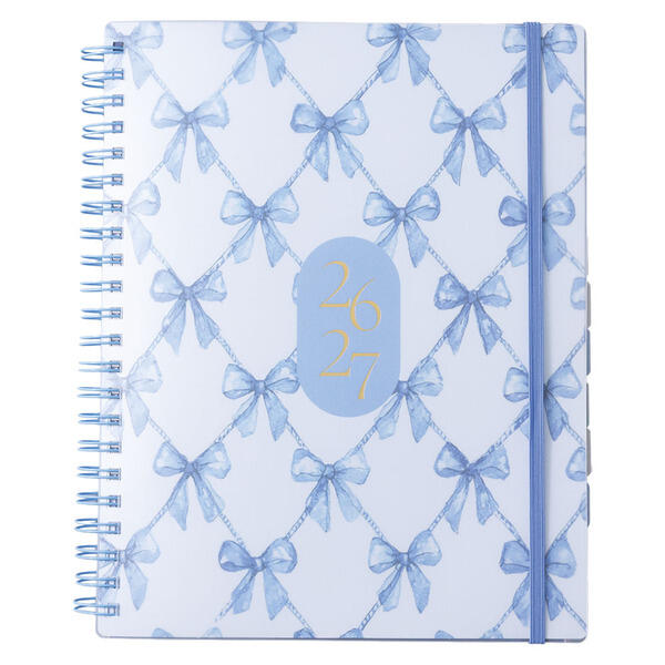 Pembrook Blue Bows Teacher Planner