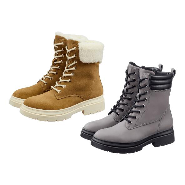 UP2Fashion(R) 				Gefütterte Schnürstiefel